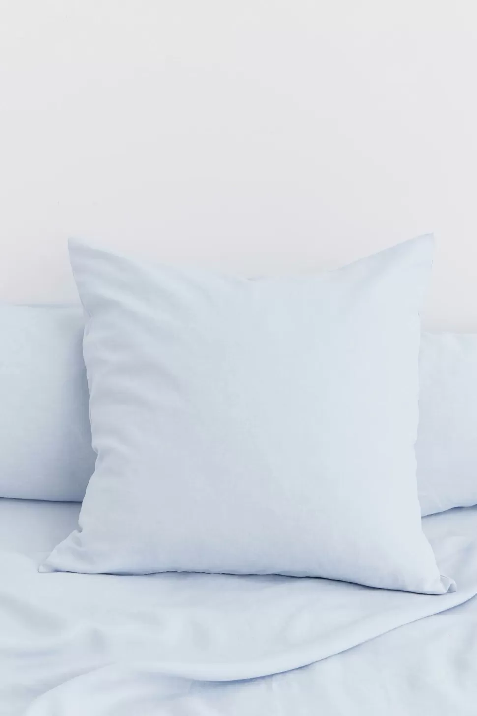Pillow Cases | Assembly Label Linen European Pillow Case Blue Haze