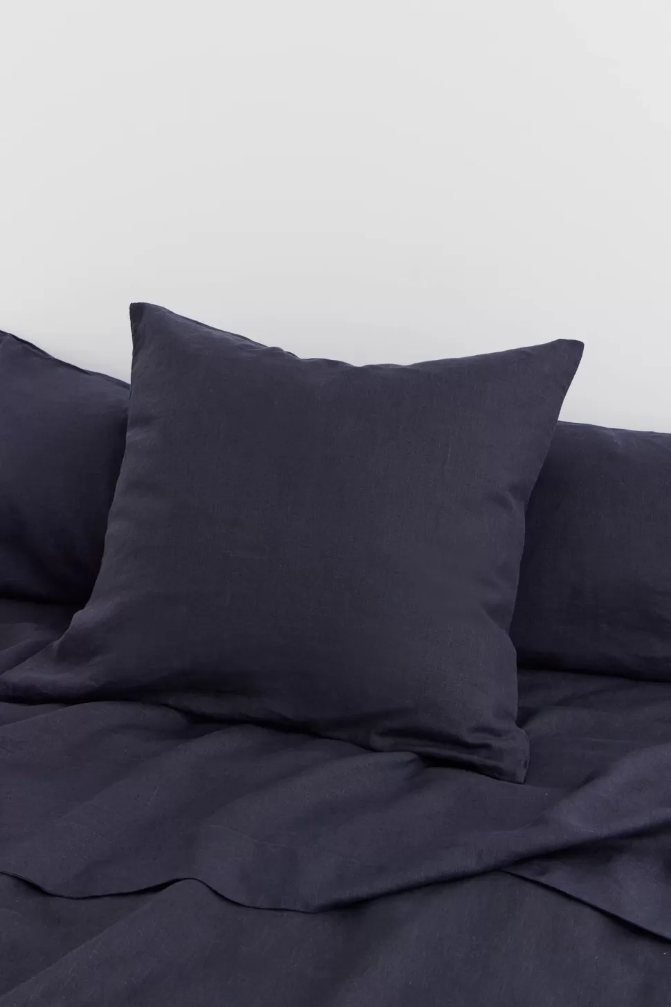 Pillow Cases | Assembly Label Linen European Pillow Case Midnight