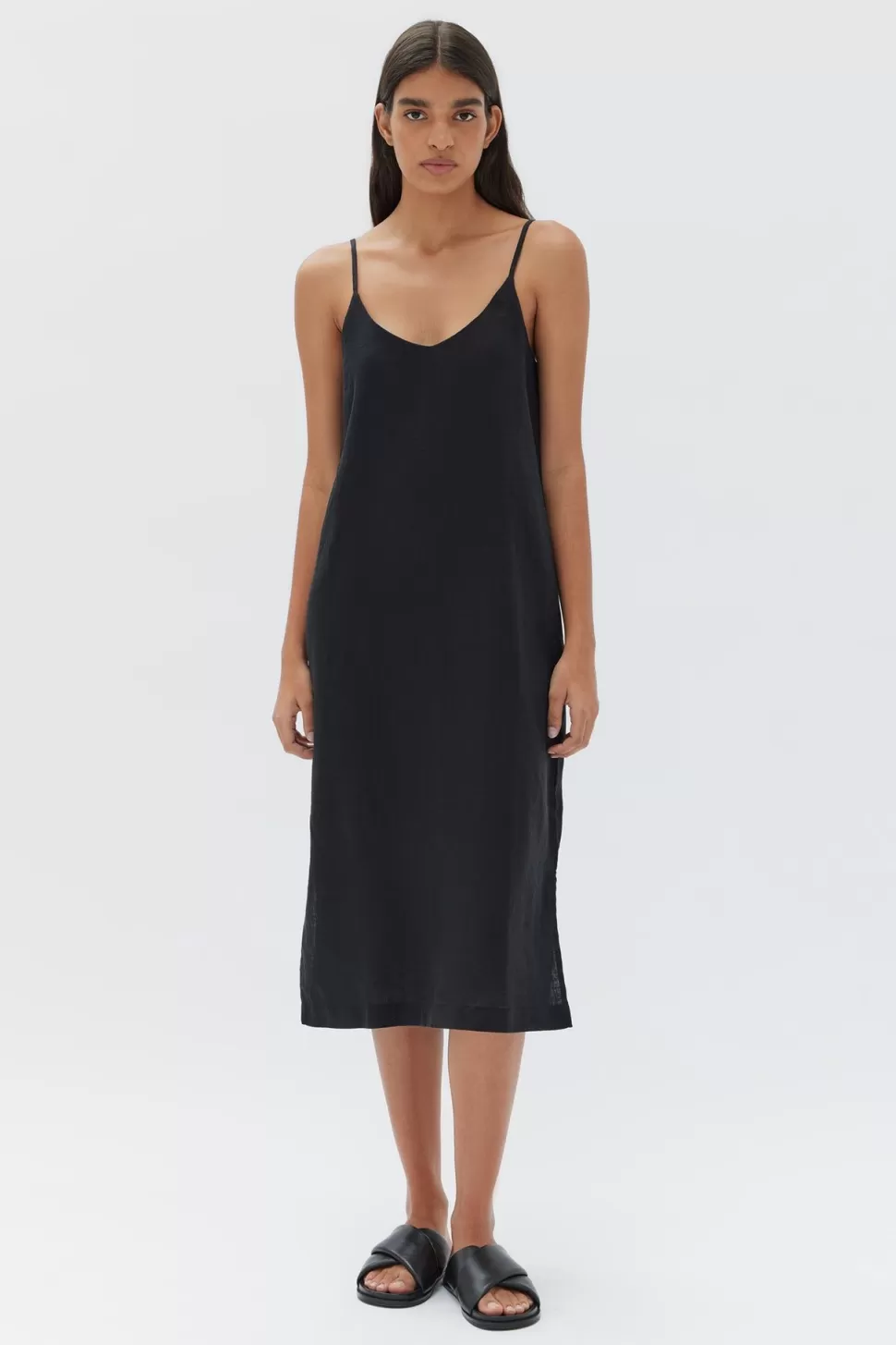 Dresses | Assembly Label Linen Slip Dress