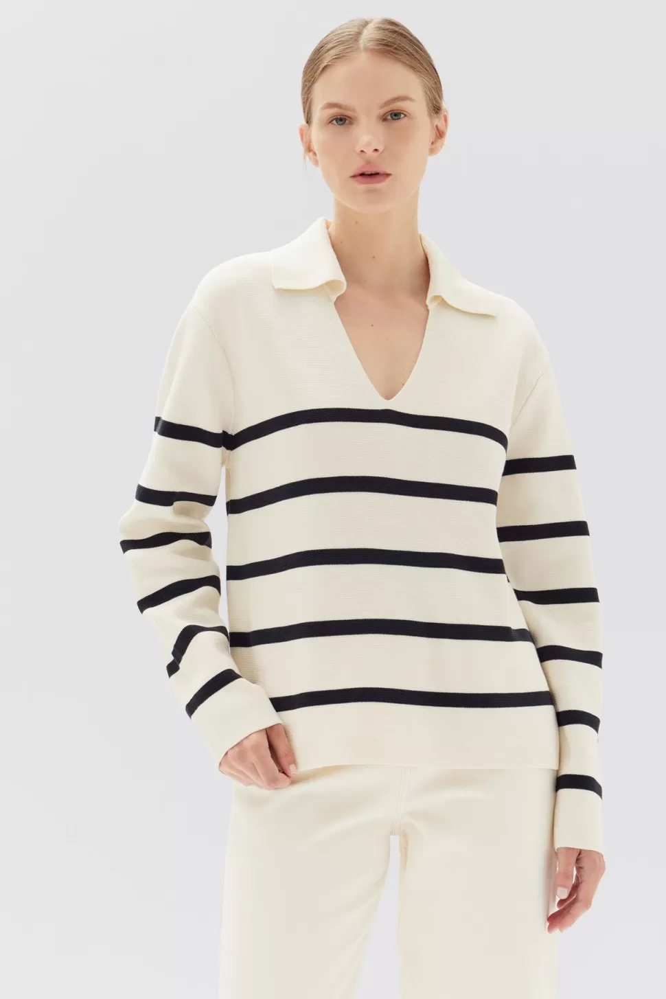 Knitwear | Assembly Label Parisienne Knit Polo